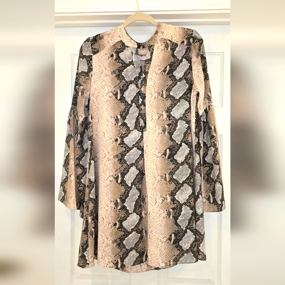 Buddy Love Snake Print Dress